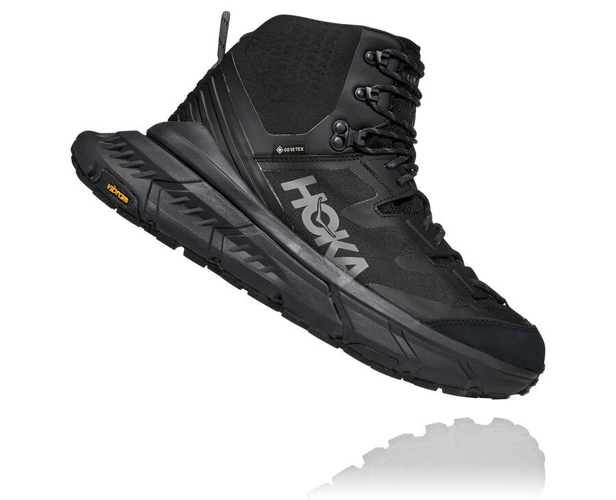 Hoka One One Hiking Boots Mens Black - TenNine Hike GORE-TEX - 61029IVTB